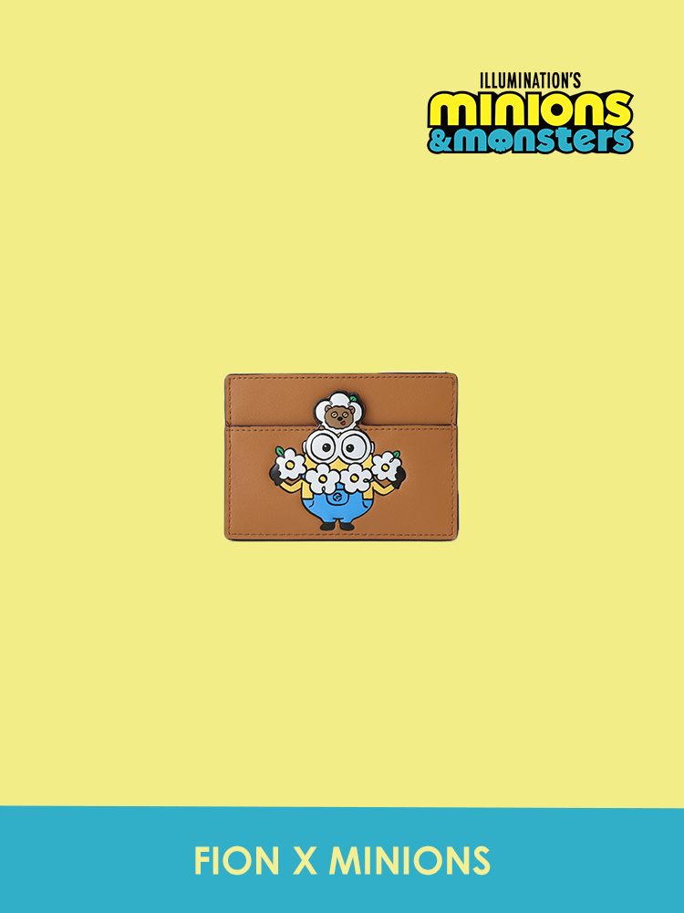 Minions & Monsters Daisy and Tim Leather Card Holder