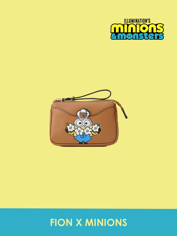 Minions & Monsters Daisy and Tim Leather Clutch Bag