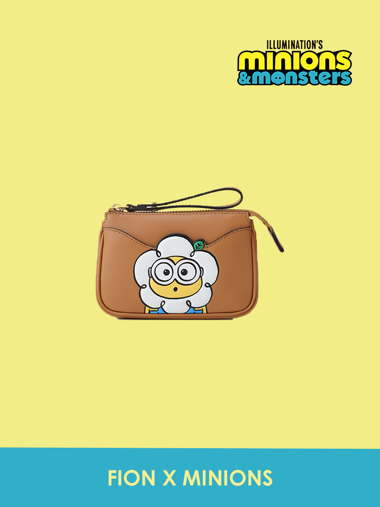 Minions & Monsters Daisy Leather Clutch Bag