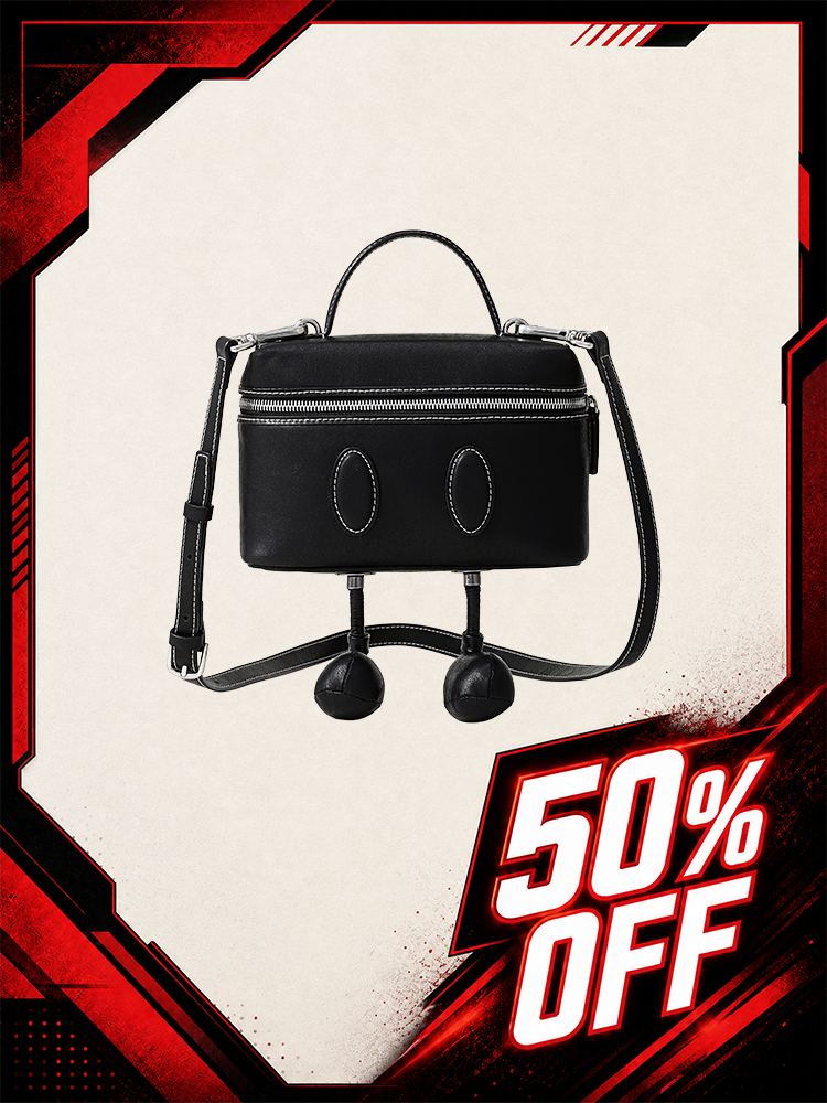 Mickey Mouse PVC with Leather Handbag