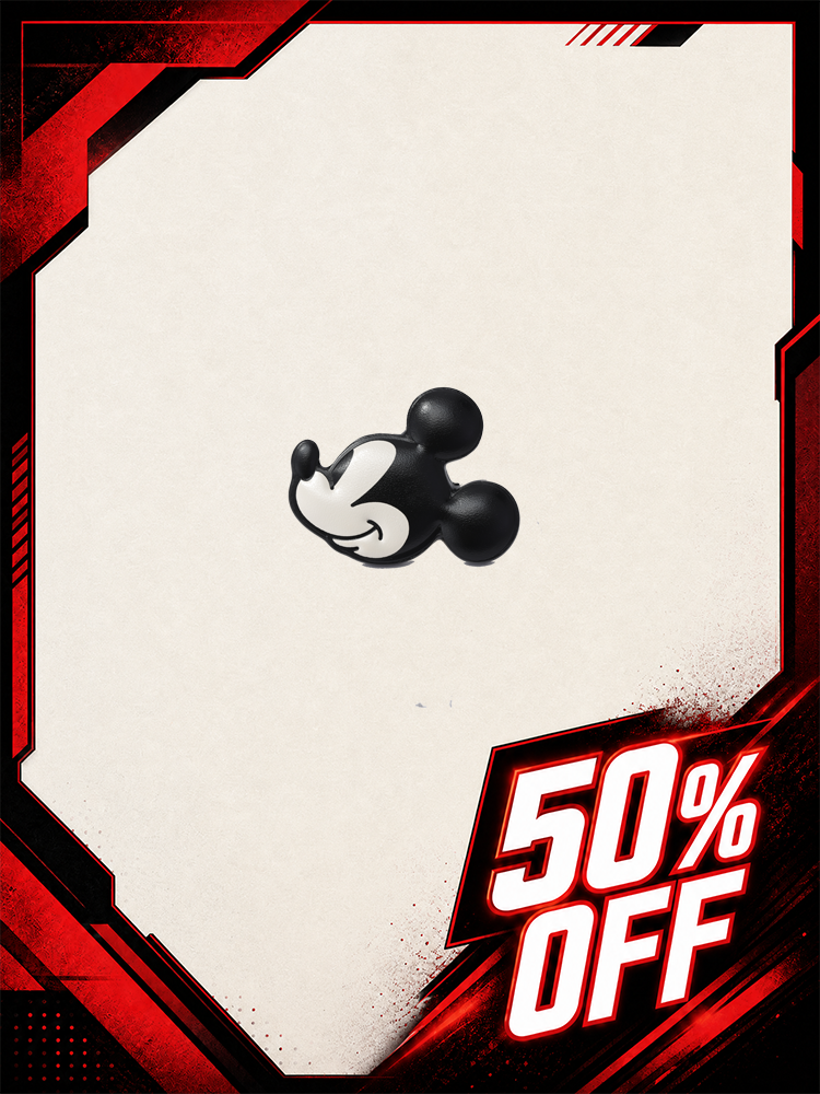 Mickey Mouse Leather Bag Charm