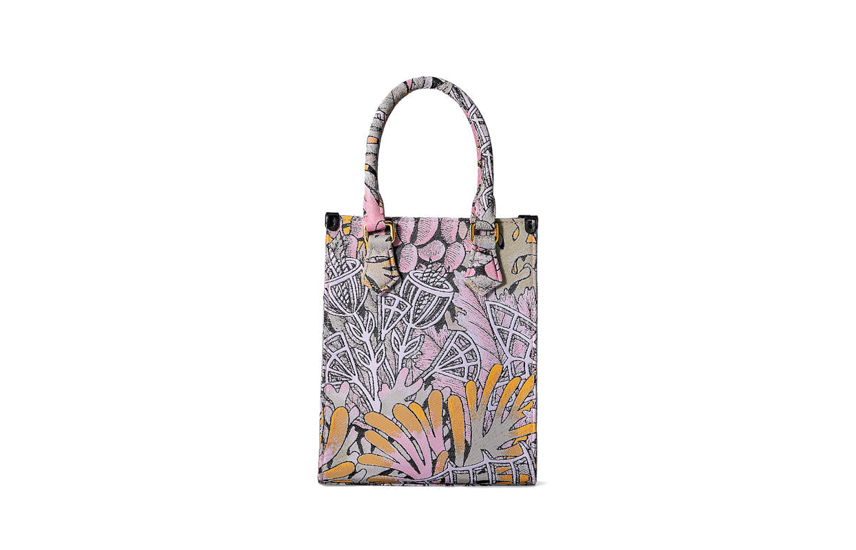 Jayde Fish Jacquard with Woven  Shoulder Bag