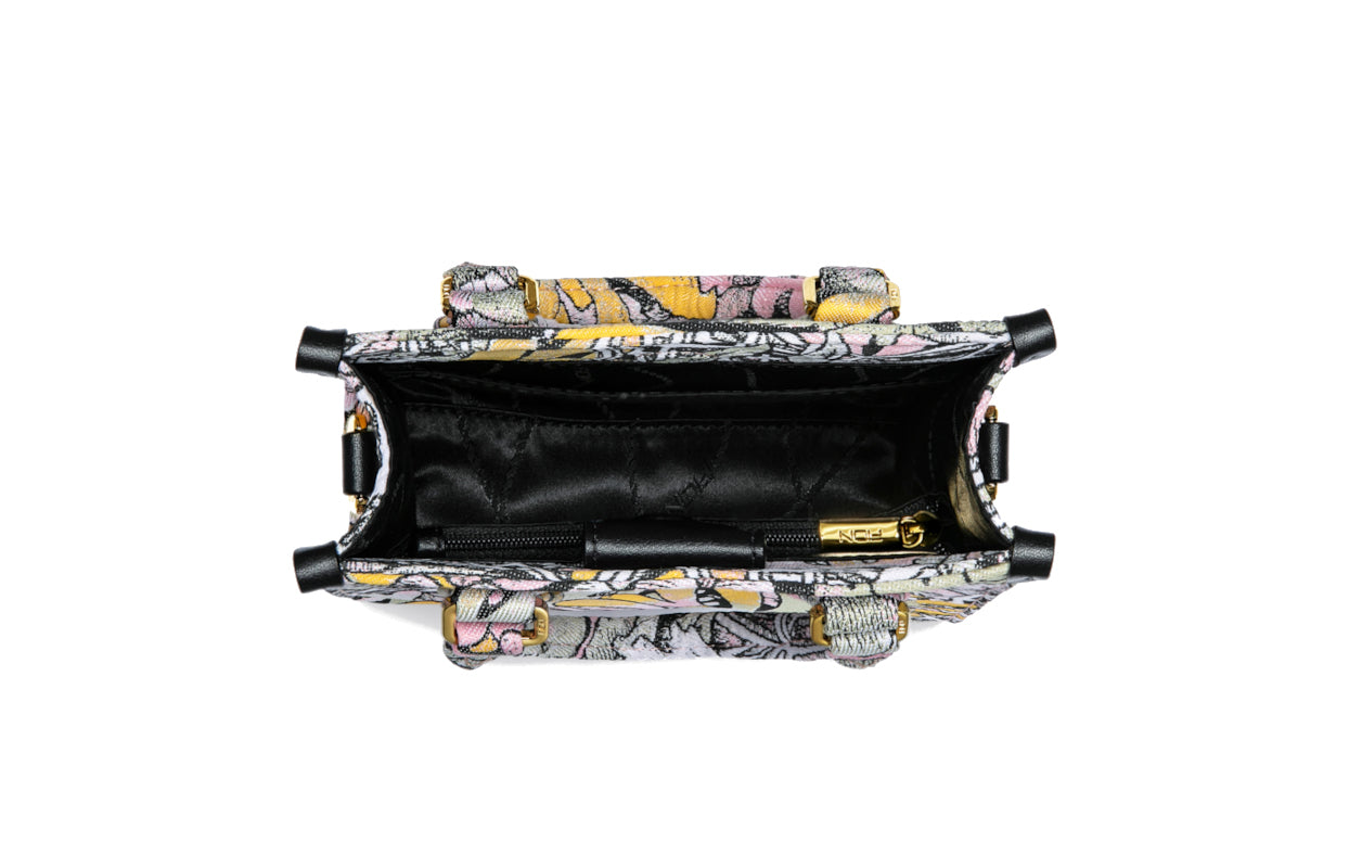 Jayde Fish Jacquard with Woven  Shoulder Bag