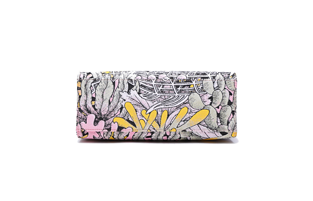Jayde Fish Jacquard with Woven Tote Bag