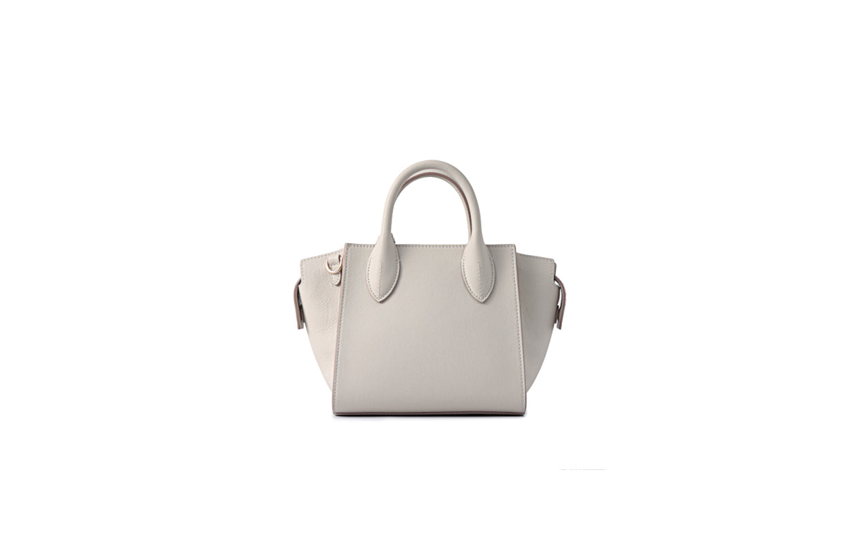 Monster Lock Leather Top Handle bag
