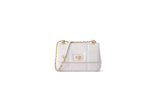 Grid Leather Crossbody & Shoulder Bag