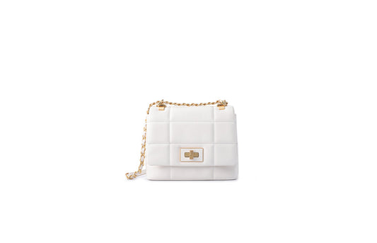 Grid Leather Crossbody & Shoulder Bag