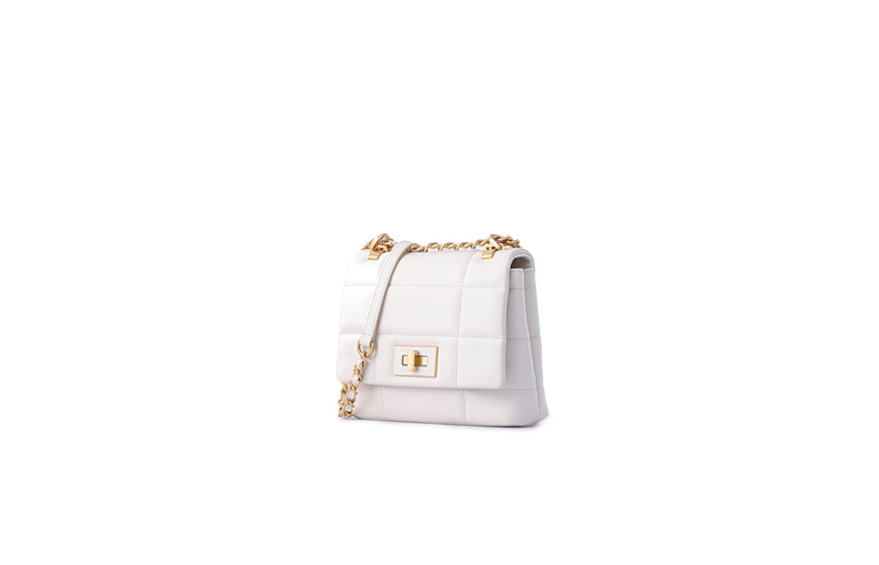 Grid Leather Crossbody & Shoulder Bag