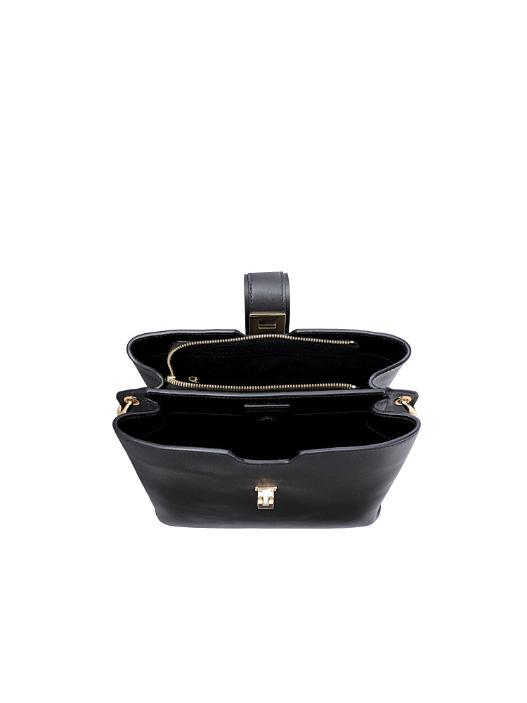 Burger Leather Crossbody & Shoulder Bag