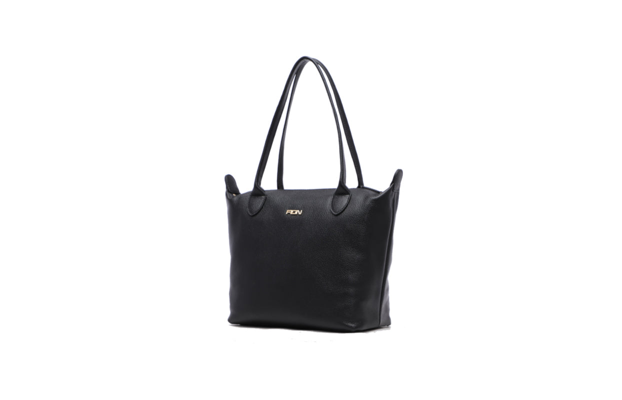 Rocky Leather Top Handle Bag