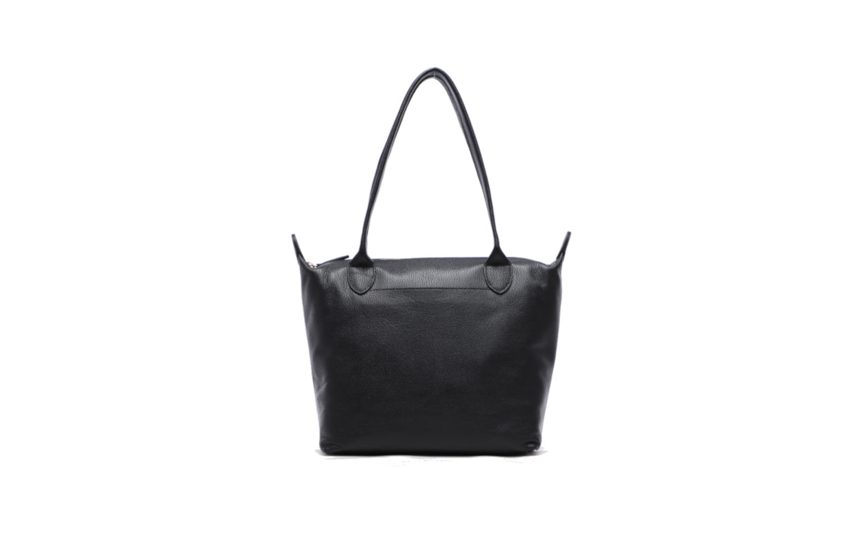Rocky Leather Top Handle Bag