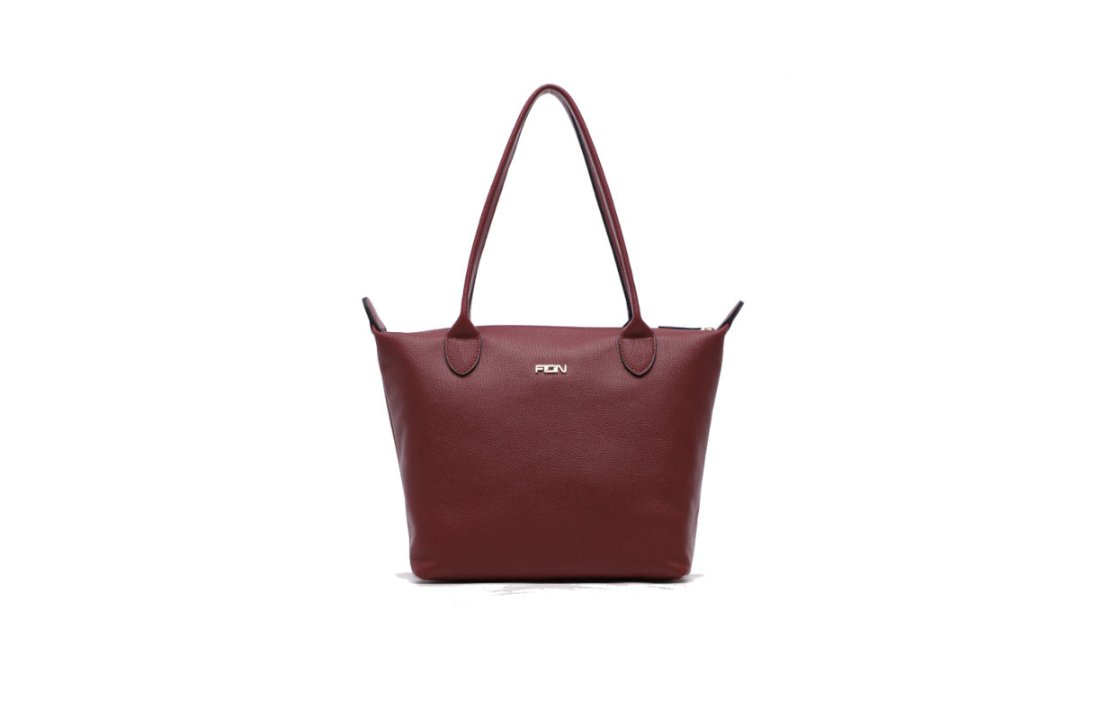 Rocky Leather Top Handle Bag