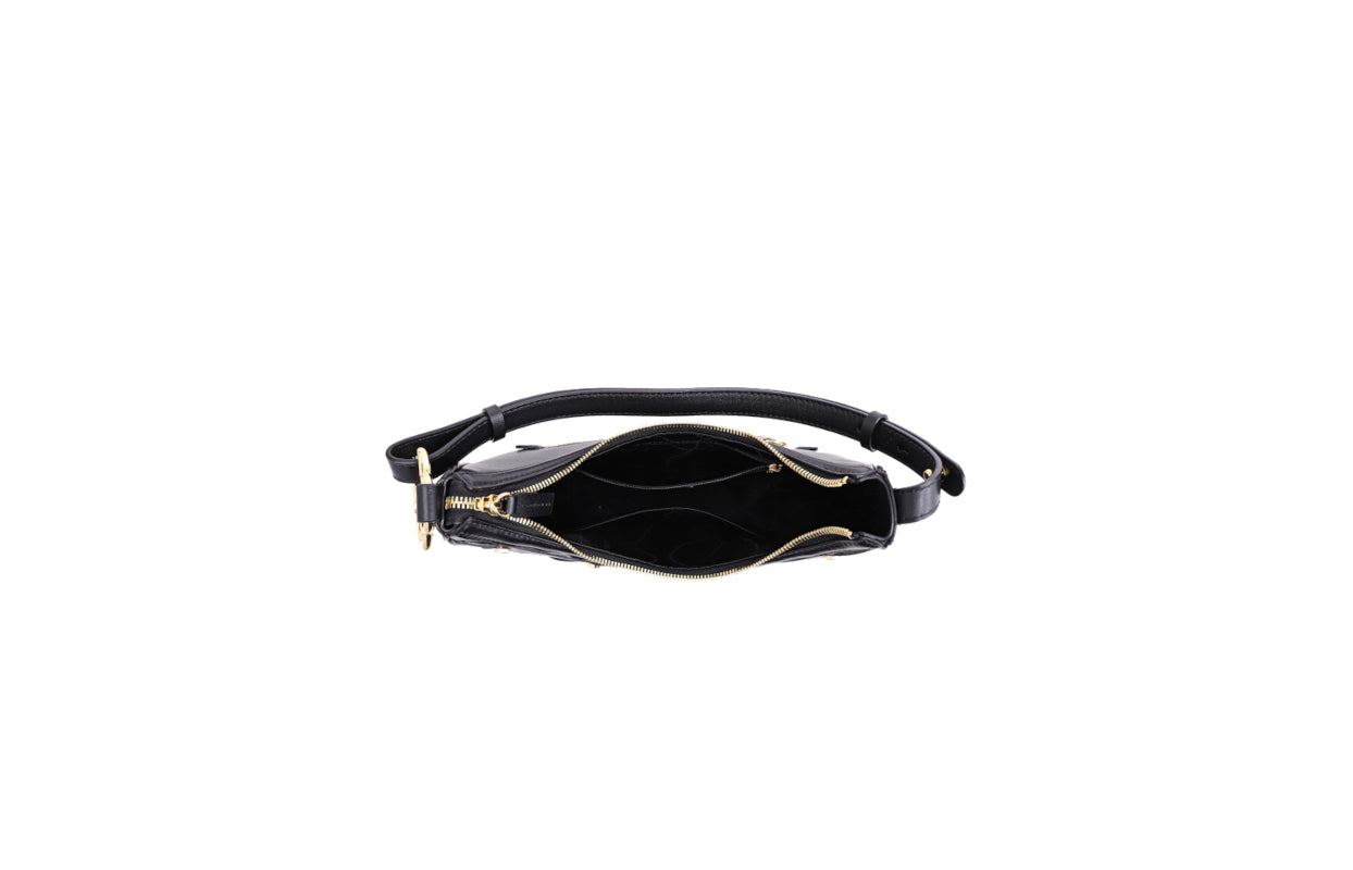 Hanada Leather Crossbody & Shoulder Handbag