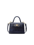 Stars Leather Top Handle Bag