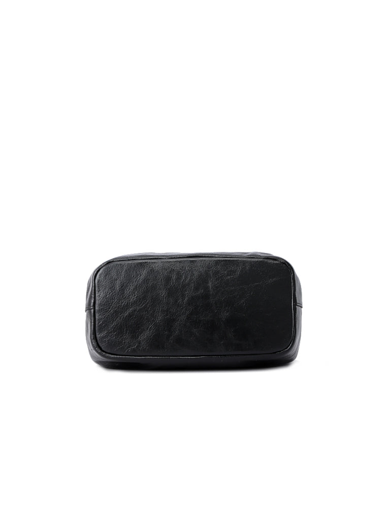 Conch Leather Shoulder Bag