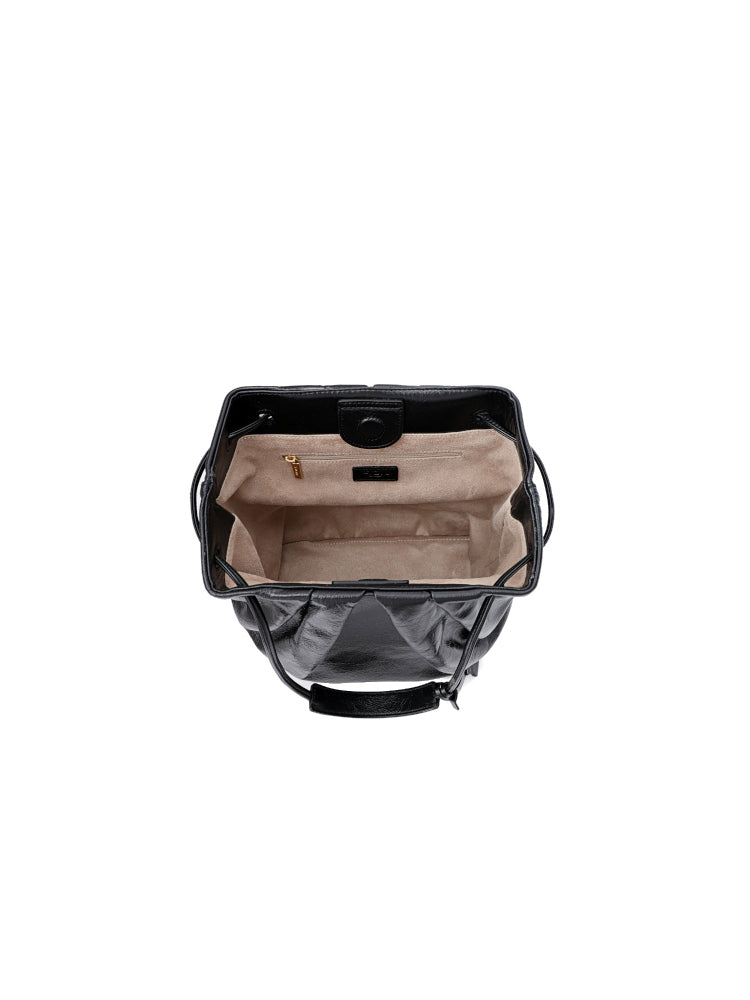 Conch Leather Shoulder Bag