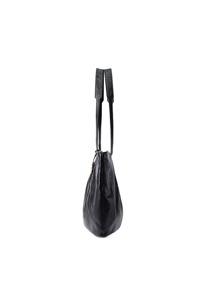 Conch Leather Shoulder Bag