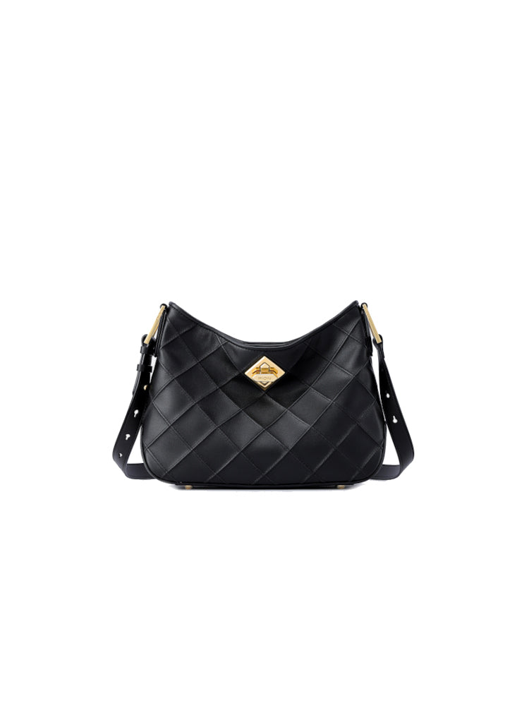 FION Quilting Leather Crossbody & Shoulder Bag