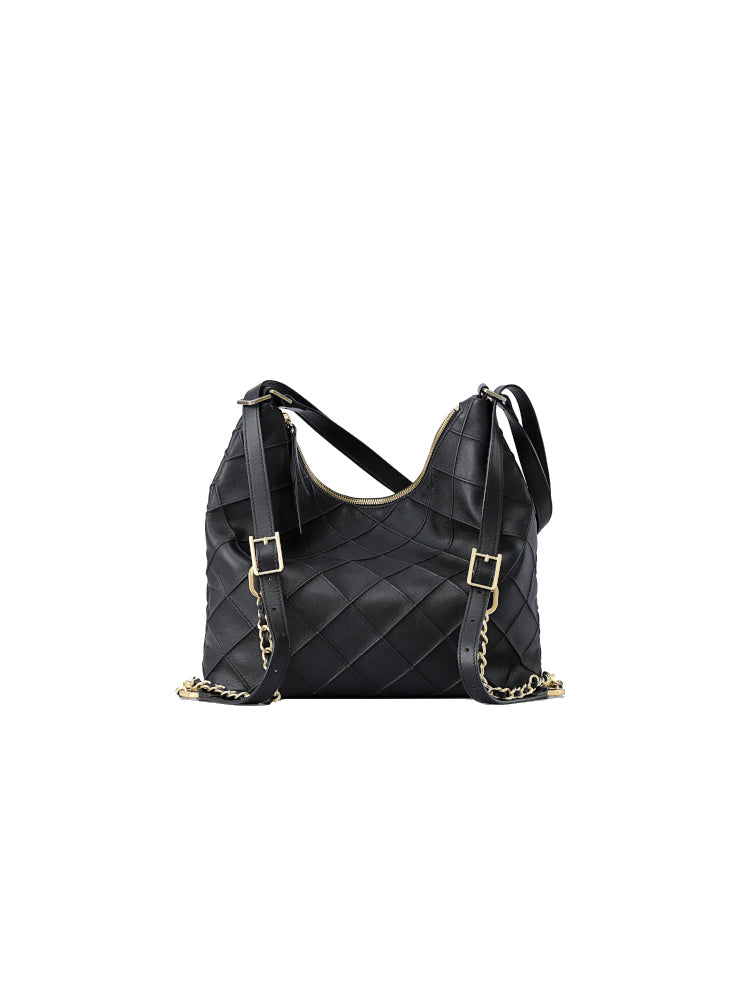 FION Quilting Leather Crossbody & Shoulder Bag
