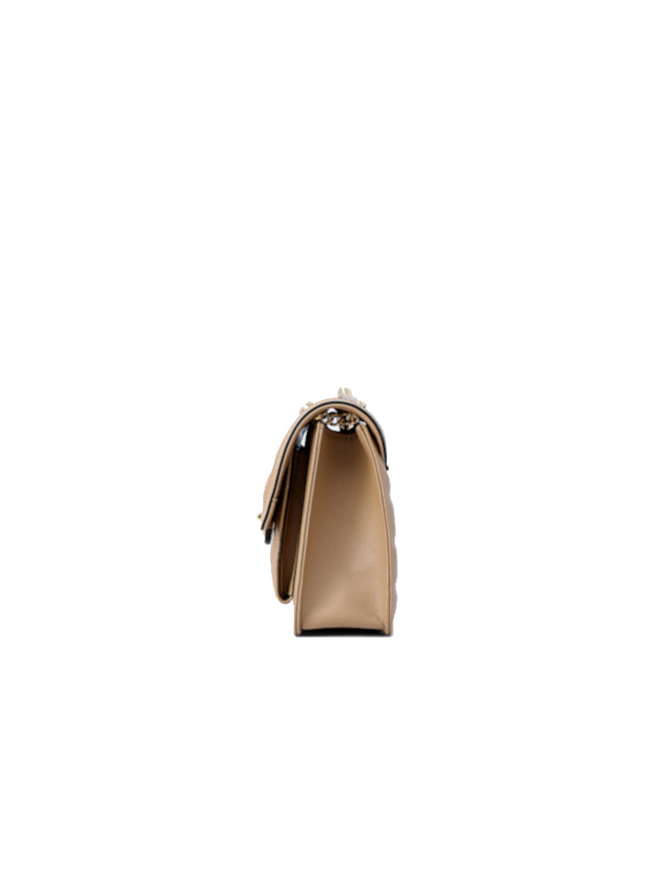 Flower Frame Leather Crossbody & Shoulder Bag