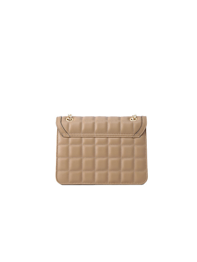Flower Frame Leather Crossbody & Shoulder Bag