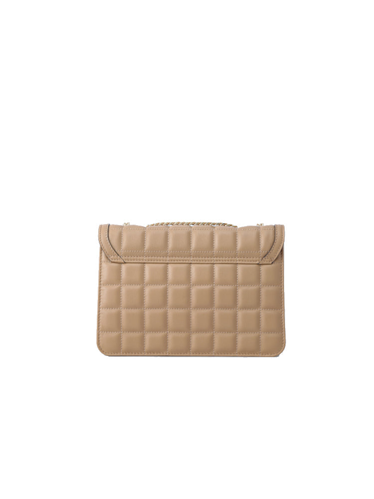 Flower Frame Leather Crossbody & Shoulder Bag