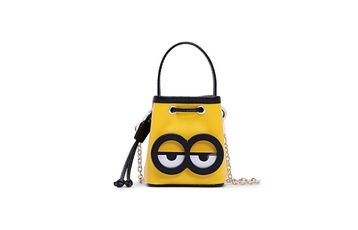 Minions Leather Mini Crossbody & Shoulder Handbag