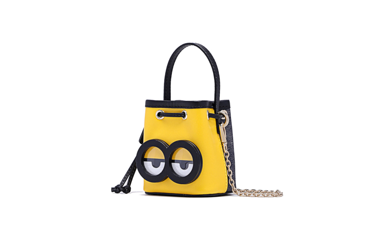 Minions Leather Mini Crossbody & Shoulder Handbag