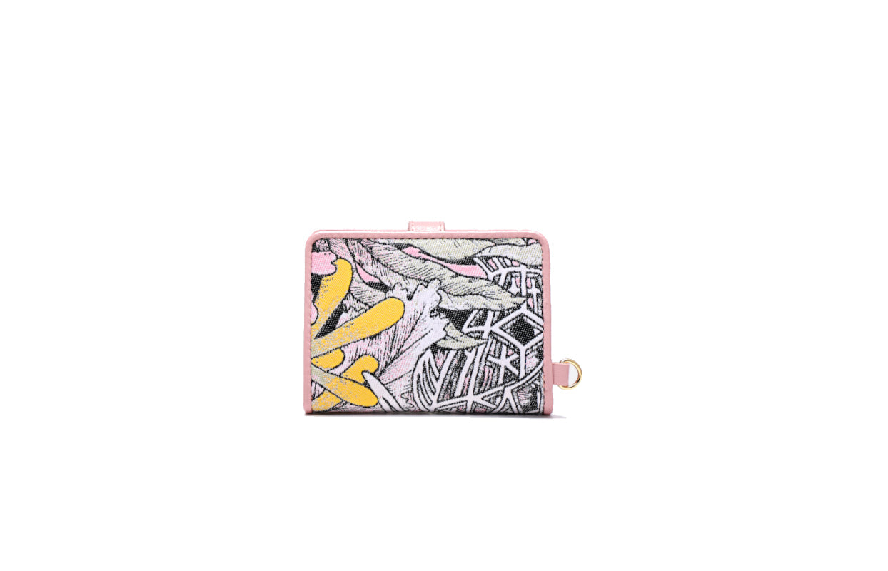 Jayde Fish Jacquard with Woven Short Wallet