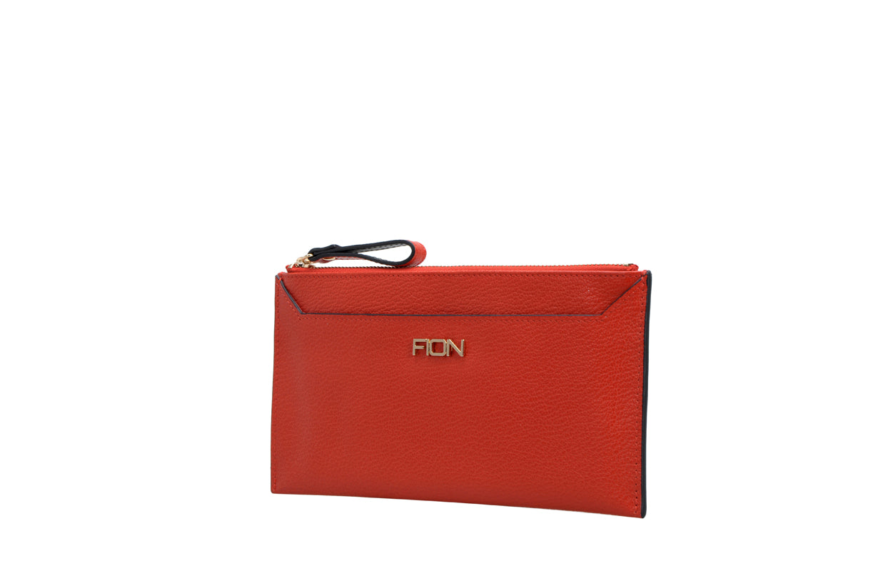 New Goat Leather Clutch